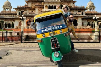 Feel jaipur’s pulse from a tuk tuk, wander palaces, and catch sunset at the monkey temple—private guide, hotel pickup, and all fees included for a relaxed day.