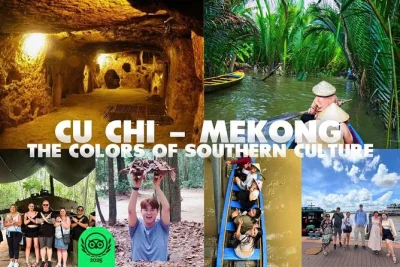 Erlebe die geschichte vietnams in den cu chi tunneln, genieße eine bootsfahrt durchs mekong-delta und ein lokales mittagessen – mit abholung und guide, der jeden geheimweg kennt.