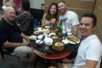 Step onto hong kong’s peak tram, taste dim sum lunch, wander local markets & temples with a licensed guide. includes snacks, drinks & easy walking route.