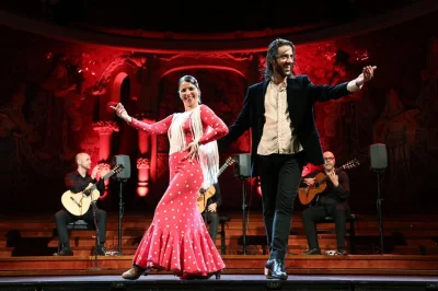 Disfruta en barcelona del trío de guitarra y flamenco en vivo en el palau de la música catalana, homenaje a paco de lucía con bailarines y clásicos españoles. accesible para silla de ruedas.