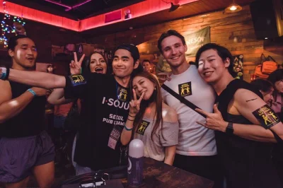Feel the pulse of seoul nightlife on a guided pub crawl through hongdae or itaewon, with vip club entry, free drinks, and new friends. includes skip-the-line access.