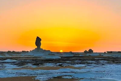 Scopri il deserto bianco e nero, dormi sotto le stelle, gusta una cena bbq e visita l’oasi di bahariya in questo tour di 2 giorni da il cairo con pick-up e pasti inclusi.