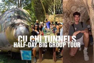 Erlebe die cu chi tunnel bei ho-chi-minh-stadt, höre echte kriegsgeschichten, probiere maniok und entdecke die versteckten gänge mit einem lokalen guide. inklusive abholung und eintritt.