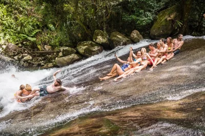 Swim in rainforest waterfalls, spot platypus at babinda boulders, and enjoy a hot lunch on this cairns day trip through atherton tablelands. includes pickup.