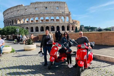Feel rome’s pulse on a vespa tour with a local guide—see the colosseum, trevi fountain, and trastevere in just 2.5 hours. includes helmets and flexible options.