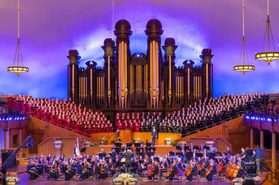 Feel the power of the tabernacle choir live in salt lake city, then explore iconic sights with a local guide. includes air-conditioned bus, minimal walking, and expert stories.