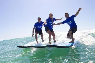 Feel the thrill of catching your first wave at byron bay’s main beach with small-group surfing lessons, expert instructors, and all gear included for beginners.