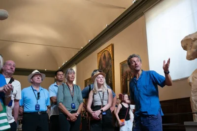 Feel the energy of florence’s accademia gallery with a passionate local guide, skip-the-line entry, and stories behind michelangelo’s david. tickets not included.