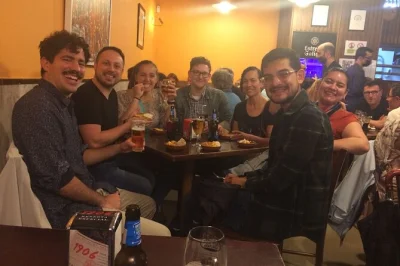 Let santiago’s old streets lead you to three lively bars with tapas, drinks, and live music. includes local guide, all tastings, and easy meeting point in town.