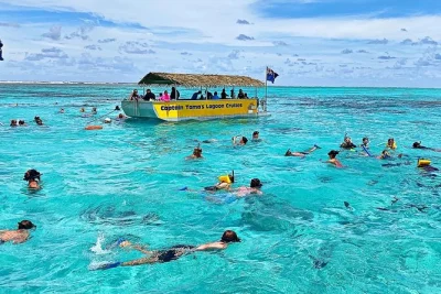 Feel the rhythm of rarotonga on a muri lagoon cruise with snorkeling, live music, bbq lunch, and local guides. includes gear and lunch—easy booking.