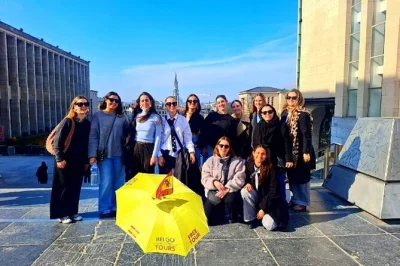 Feel the pulse of brussels as you wander grand place, meet manneken pis, and stroll sablon with a local guide—includes wheelchair access and flexible payment.