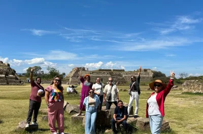 Step into oaxaca’s ancient zapotec world at monte albán, try your hand at barro negro pottery, and meet alebrije artisans—includes guide, entry, lunch & pickup.