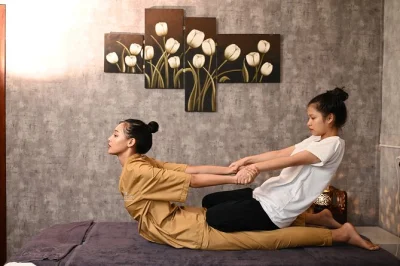 Let your body unwind in hanoi with a thai and vietnamese full body massage, private transportation, and local snacks. includes guide and tea or coffee.