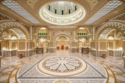 Book your qasr al watan entry ticket for a close-up look at abu dhabi’s presidential palace, grand halls, rare manuscripts, and lush gardens. wheelchair accessible.