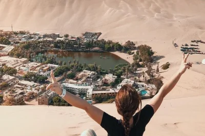 Feel sea spray in paracas, taste pisco at a local vineyard, and ride dune buggies in huacachina. includes hotel pickup, lunch, and all entrance fees.
