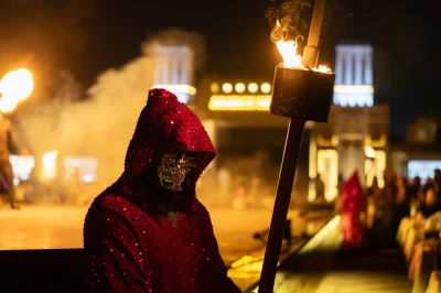 Feel the thrill of dubai’s desert with dune bashing, camel rides, and live shows. includes hotel pickup, arabian camp dinner, and cultural activities for a full evening escape.