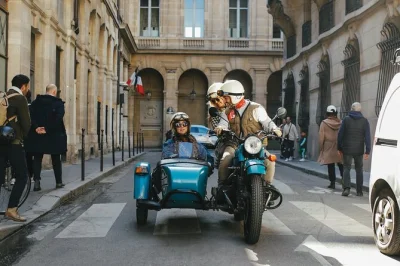 Feel the wind in your hair on a private paris sidecar ride, with a local guide, flexible stops like montmartre & marais, and hotel pickup for most tours.