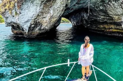 Vivi l’aria salmastra mentre navighi verso le 5 isole di los arcos, esplori grotte marine e fai snorkeling con guide locali. tour in piccolo gruppo con attrezzatura e permessi inclusi.