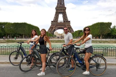 Glide past the eiffel tower, louvre, and grand palais on a private paris e-bike tour. includes local guide, city highlights, and effortless exploring by electric bike.