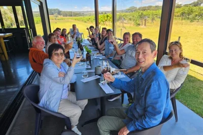 Feel adelaide’s city pulse, taste mclaren vale wines, stroll hahndorf’s main street and end by the coast. small group tour with pickup and local guide included.