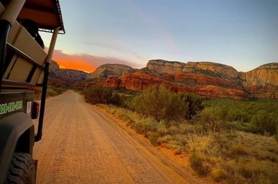 Feel the red dust, meet local guides, and explore sedona’s canyons on a gentle off-road jeep tour. includes bottled water, professional driver, and easy pickup.