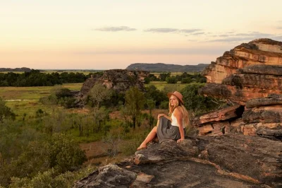 Feel the wild side of kakadu and ubirr on a day trip from darwin—spot saltwater crocodiles, see ancient aboriginal rock art, and enjoy small group travel with pickup.