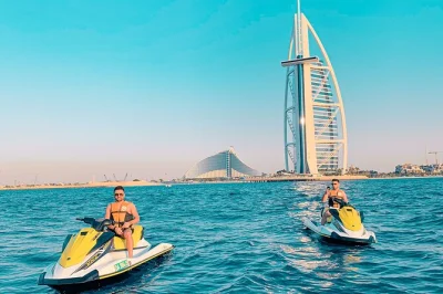 Feel the spray as you jet ski dubai’s coast past burj al arab, capture skyline photos with your guide, and enjoy easy locker access and changing rooms. includes all gear.