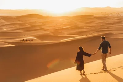 Feel the sand under your feet, ride camels at sunset in erg chebbi, and cross the atlas mountains on this 3-day fes to marrakech desert trip—includes pickup and local guide.