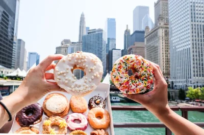 Start your morning in chicago with city views, fresh donuts from iconic shops, and stories from a local guide. includes tastings and accessible route.