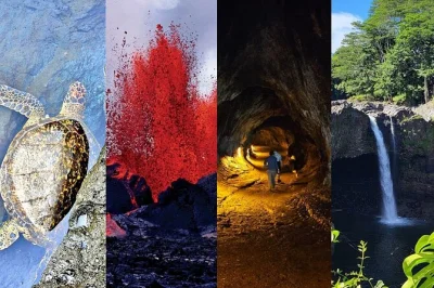 Siente el calor del kilauea, prueba delicias frescas y recorre cascadas en un tour de un día desde hilo con guía nativo hawaiano y traslado incluido.