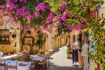 Follow a local in chania’s old town, taste bougatsa, raki & cheese, sip greek coffee in splatzia, and wander venetian alleys. includes tastings & local guide.