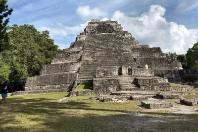 Step into the quiet world of chacchoben’s ancient temples, walk shaded jungle trails with a certified guide, and enjoy easy pickup plus cold drinks along the way.