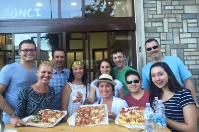 Follow a local guide through rome’s prati & trionfale neighborhoods, tasting pizza, cheeses, pasta & docg wines. includes food, wine, and group size capped.