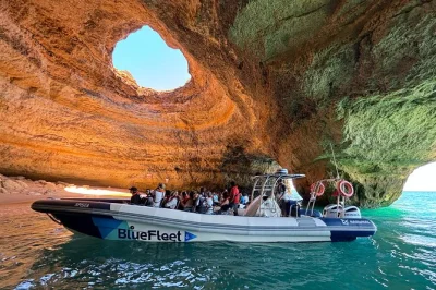 Curiosity and sea spray set the mood on this benagil cave boat trip from lagos. explore hidden algarve coast caves, guided by locals, with live commentary and easy check-in.