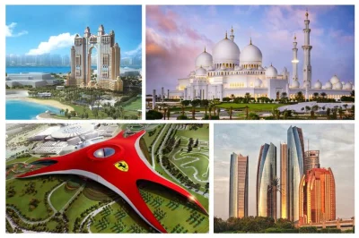 Feel the spirit of abu dhabi on a private city tour—wander the grand mosque, taste dates at the market, and see the louvre. includes pickup and local guide.