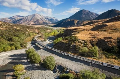 Wake up in christchurch, ride the tranzalpine train through the southern alps, hike arthur’s pass, and explore castle hill’s boulders. includes pickup & guide.