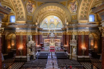 Step inside budapest’s st. stephen’s basilica, explore the treasury, and climb to the panoramic terrace with skip-the-line tickets—includes all entry fees.