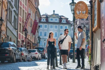 Step onto charles bridge, wander prague’s old town and jewish quarter, cruise the vltava canals, and explore prague castle—includes tram ticket and snack.