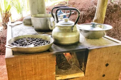 Smell cacao roasting, taste fresh chocolate, and try costa rican coffee on this hands-on tour near la fortuna. includes transport, tastings, and bilingual guide.