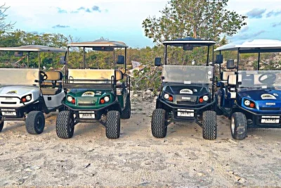 Roll through grand turk at your own pace in a road-ready golf cart, with fuel, map, and local support included. easy pickup near the pier—no refueling needed.
