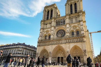 Step inside notre dame cathedral with a small group, explore its legendary exterior, and hear stories from a local guide. includes interior access and guided walk.