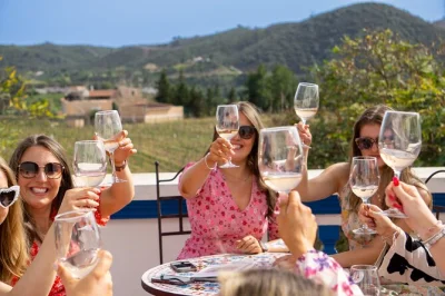 Descubre el algarve tranquilo con una cata de vinos en grupo reducido, visita guiada a una bodega familiar y tiempo libre para pasear por silves. incluye recogida en hotel y snacks locales.