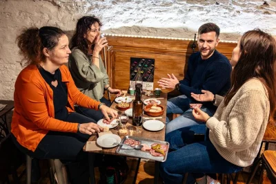 Let yourself wander lyon’s old streets, tasting quenelles, praluline, and côtes du rhône with a local guide. includes lunch, sweets, and wine stops.