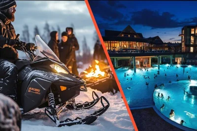Feel the cold rush in zakopane on a snowmobile tour from krakow, taste smoky oscypek cheese, and soak in chocholow’s thermal pools. includes hotel pickup.