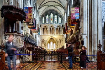 Step inside dublin’s saint patrick’s cathedral, see centuries-old stained glass, and follow in jonathan swift’s footsteps. easy entry ticket—wheelchair accessible.