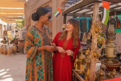 Start with arabic coffee in al fahidi, wander dubai’s old town, taste street food, cross the creek by abra & explore gold & spice souks. includes guide & snacks.