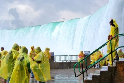Step into the mist with a niagara falls day trip from toronto—includes boat cruise, behind-the-falls tunnels, maple syrup tasting, and flexible pickup options.