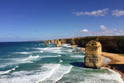 Skip the crowds with a reverse great ocean road tour from melbourne. early twelve apostles, rainforest walk, koala spotting, small group & hotel pickup included.