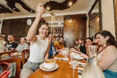 Step into paris’ le marais for a small-group food tour with 11 tastings, artisan cheese, wine, and stories from local bakers & shop owners. includes lunch.
