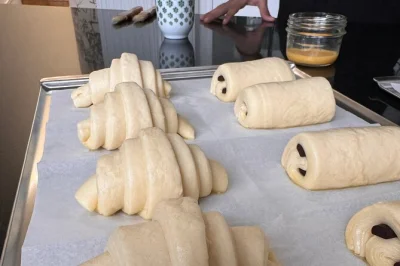 Step inside a paris bakery, learn croissant secrets from a real pastry chef, shape your own pastries, and leave with fresh-baked treats. includes all ingredients and recipes.